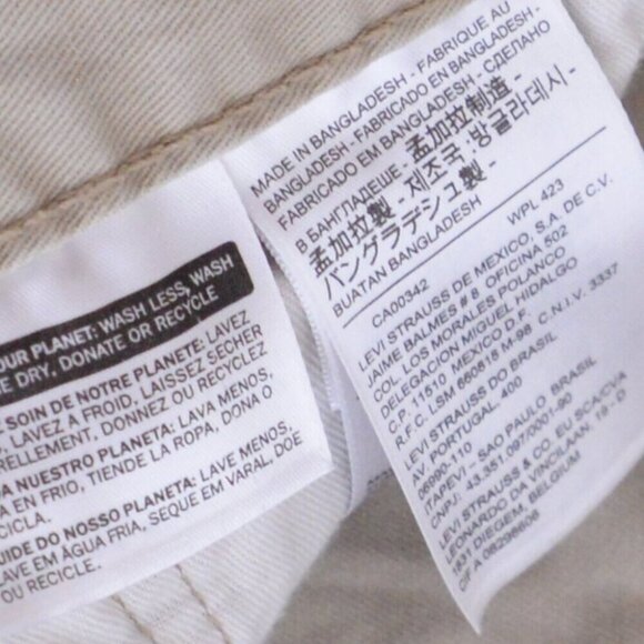 The Levi's 514 Tan Straight Leg Pants, size 32x29 - Picture 11 of 11